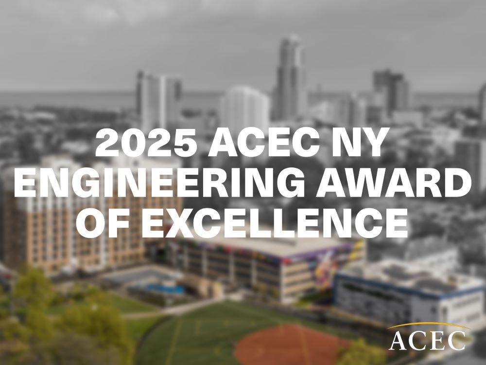 Lincoln Park Development Receives the ACEC NY Engineering Excellence Award