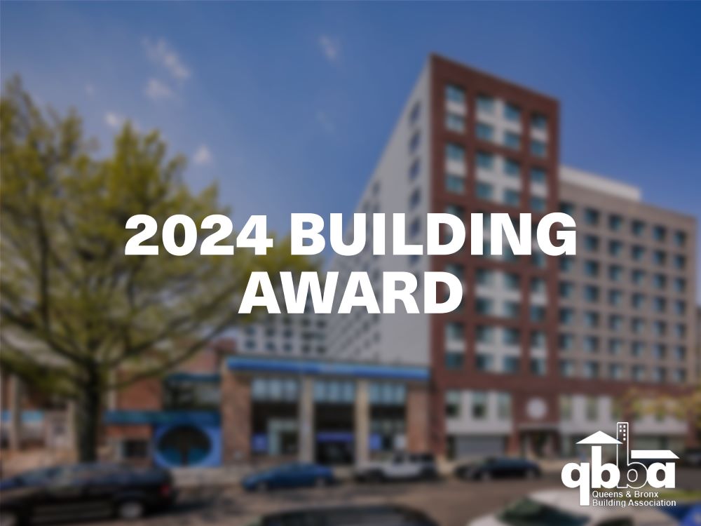 Tree of Life Center received the 2024 Building Award from the Queens & Bronx Building Association