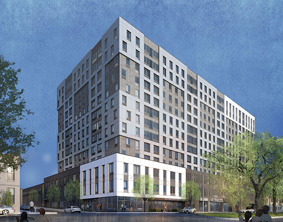 Opal 115 celebrates topping out in Mt Vernon, NY